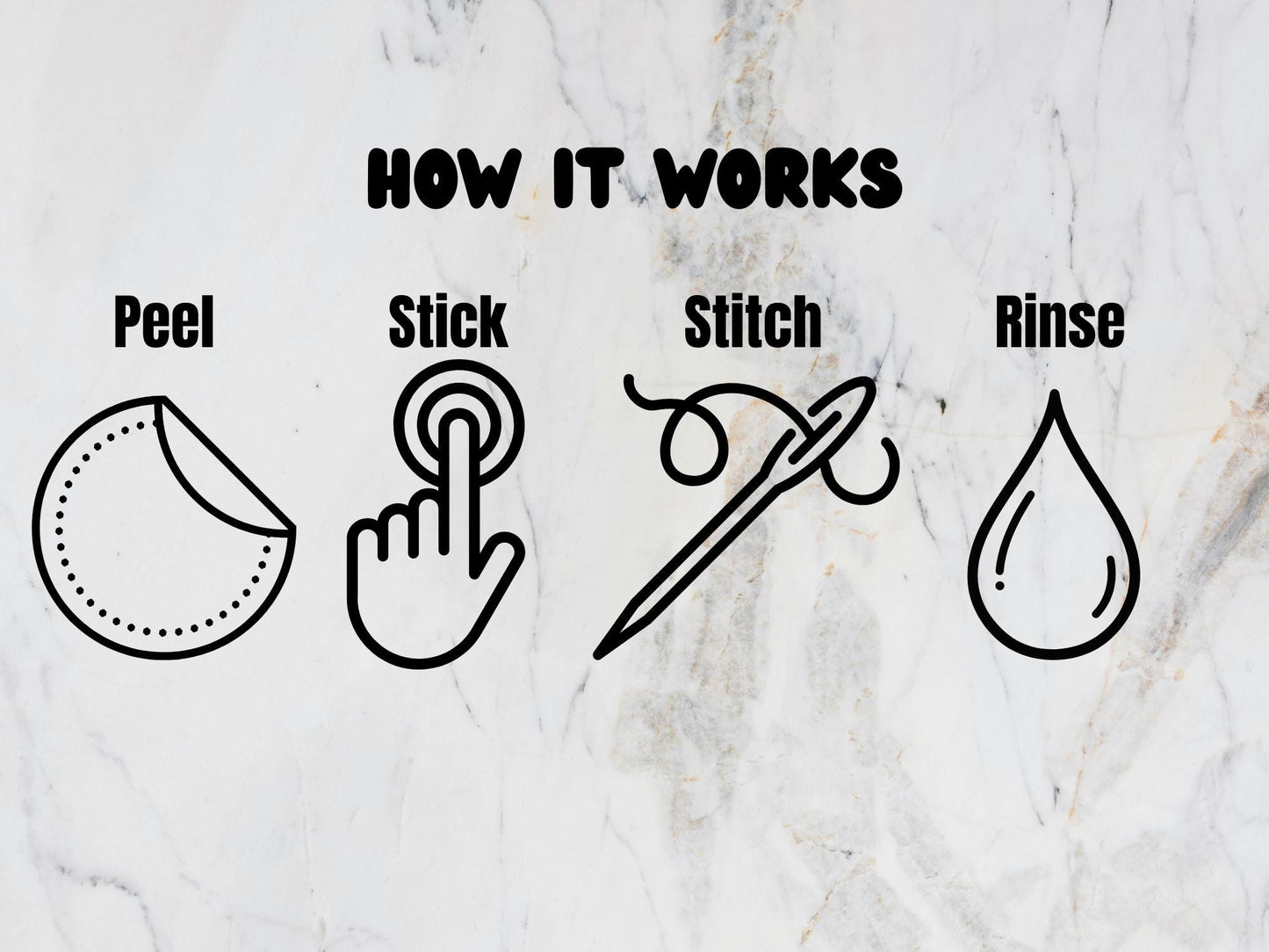 Rocking Horse Stick And Stitch Embroidery Pattern | Beginner Friendly | Wash Away Stabilizer | Hand Embroidery