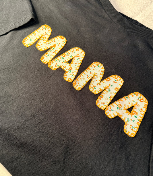custom appliqué name shirt – made to order