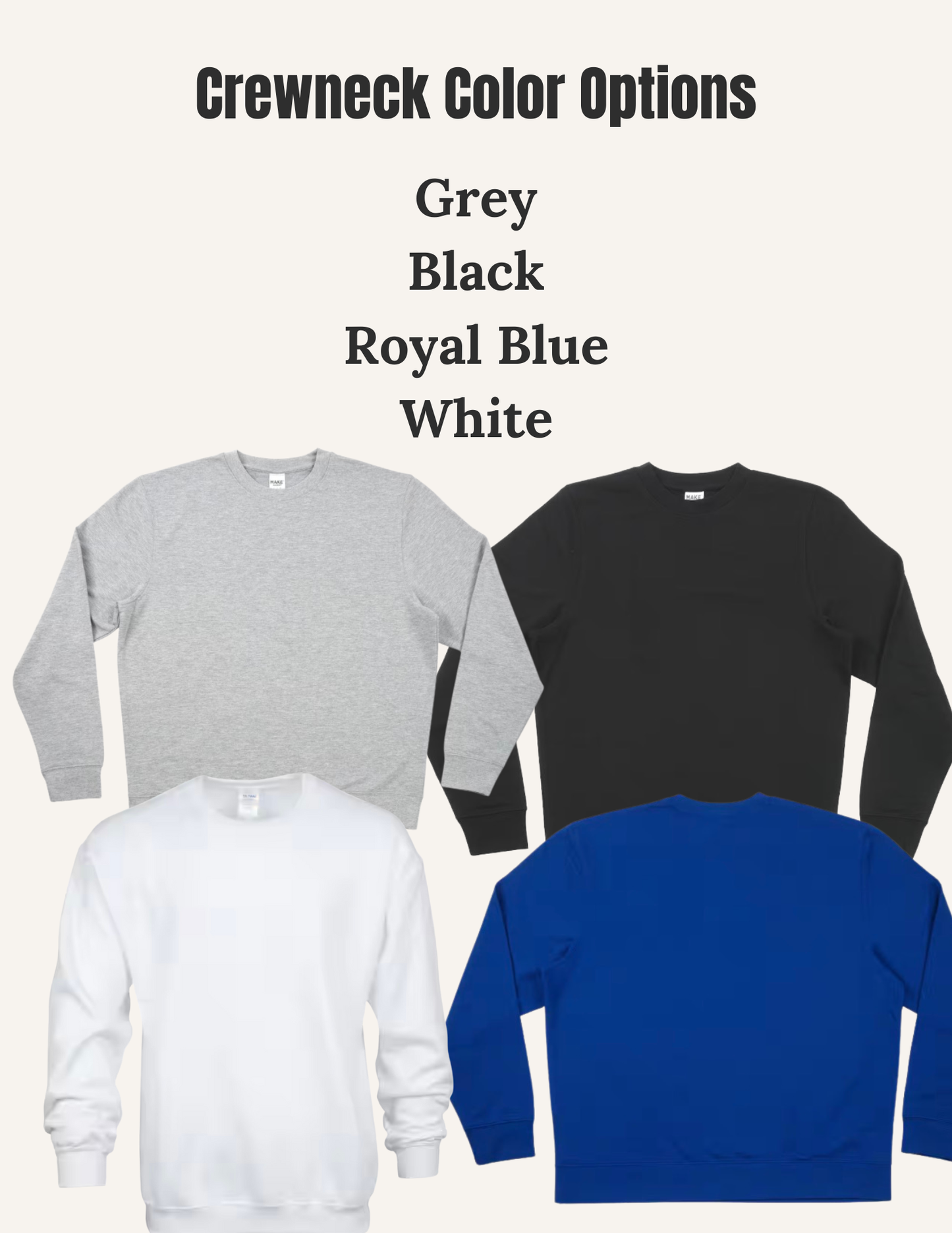 Swiftie Heart Hands Embroidered Crewneck Sweatshirt